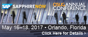 SAPPHIRE NOW and ASUG Annual Conference